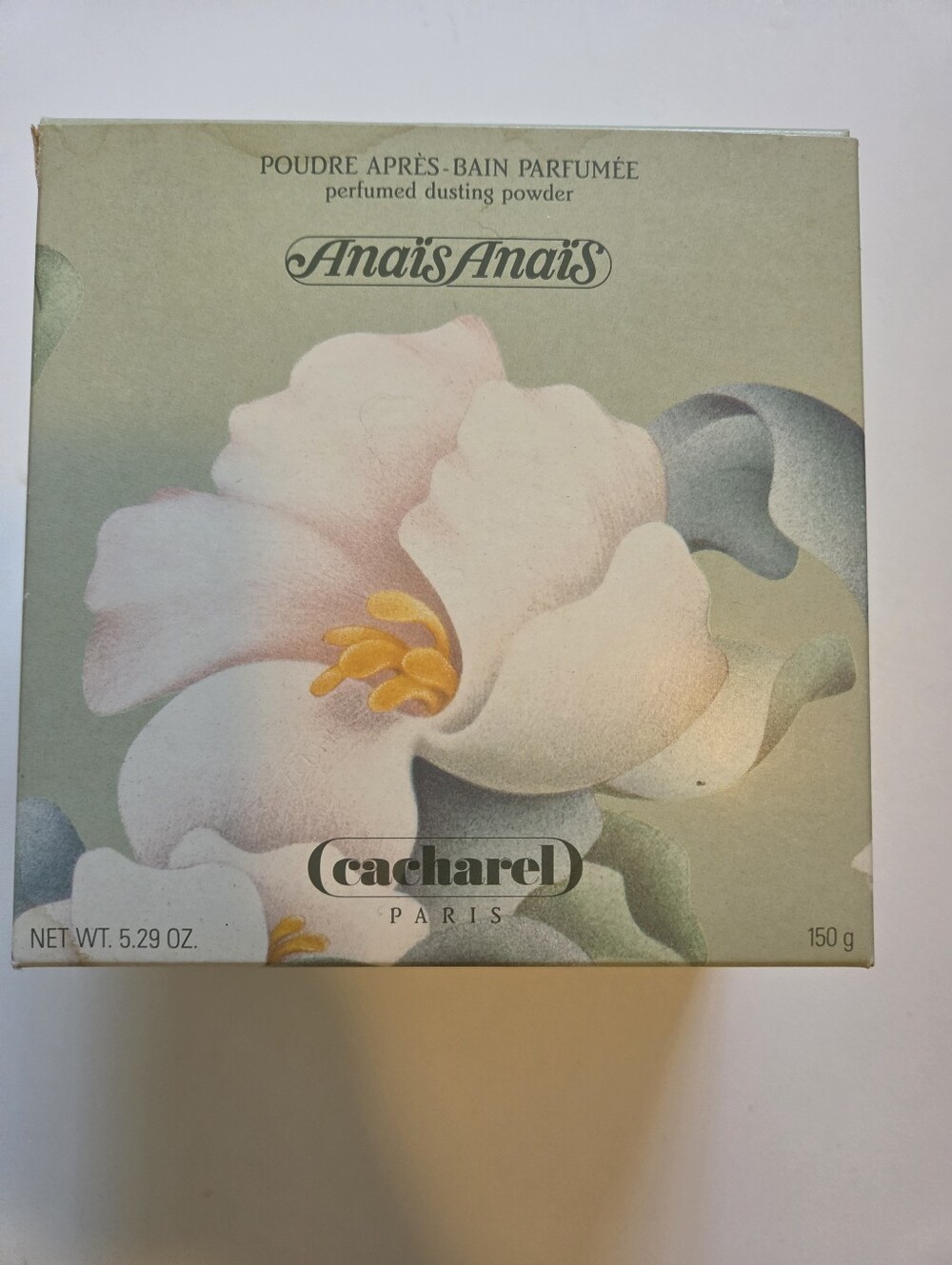 Vintage Cacharel Anaïs Anaïs Perfumed Dusting Powder 5.29 oz 150g France